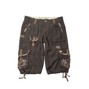 Miss Me Cargo Bermuda Shorts Y2K Women's Medium